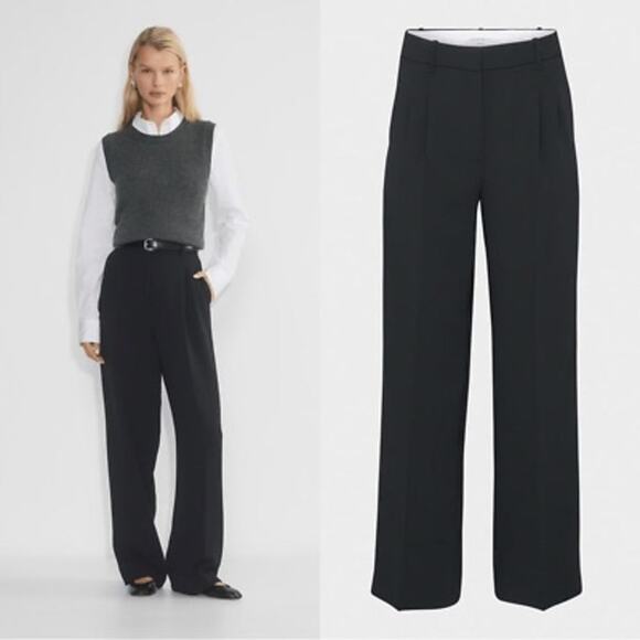 Wilfred Effortless Pants in Black Womens Size 6 - Picture 1 of 9